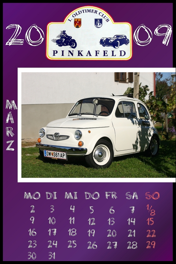 Oldtimerkalender 2009